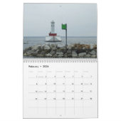 Calendrier du Michigan d'île de Mackinac (Feb 2026)
