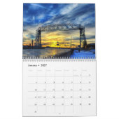 Calendrier du Minnesota du Nord (Jan 2027)