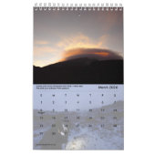 Calendrier du Mont Kilimandjaro et du Mont Meru (Mar 2026)