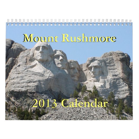 Calendrier du mont Rushmore 2013 (Protection)