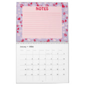 Calendrier du Motif Empreinte de patte photo perso (Jan 2026)