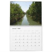 Calendrier du mur Canal du Midi (Jan 2027)