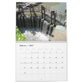 Calendrier du mur Canal du Midi (Feb 2027)