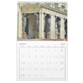 Calendrier du mur de 12 mois à Saint-Pétersbourg (Mar 2027)