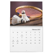 Calendrier du mur de Badminton (Feb 2027)