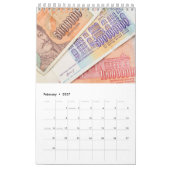 Calendrier du mur de collecte de devises hyperinfl (Feb 2027)