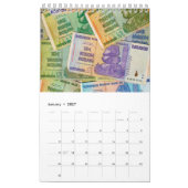 Calendrier du mur de collecte de devises hyperinfl (Jan 2027)