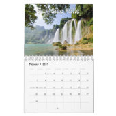 Calendrier du mur de collecte des cascades (Feb 2027)