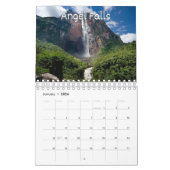 Calendrier du mur de collecte des cascades (Jan 2026)