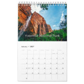 Calendrier du mur de la collection d'état de Calif (Jan 2027)