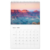 Calendrier du mur de la collection Grand Canyon (Mar 2026)