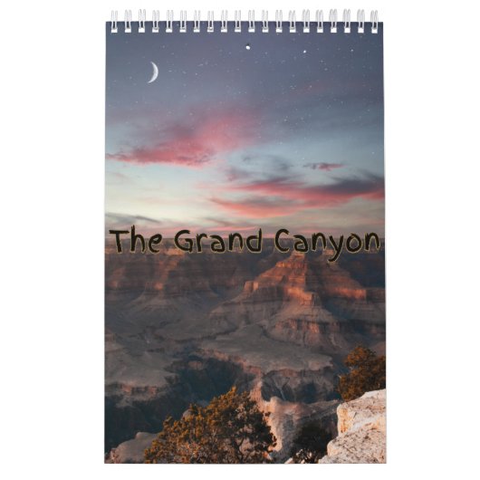 Calendrier du mur de la collection Grand Canyon (Protection)