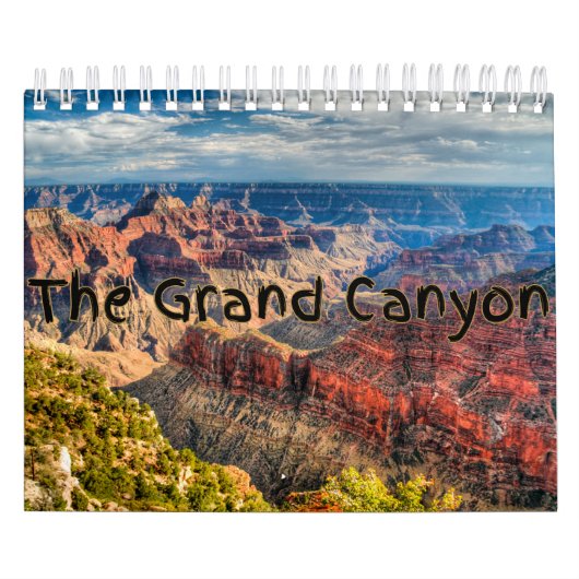 Calendrier du mur de la collection Grand Canyon (Protection)