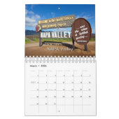 Calendrier du mur de la collection State of Califo (Mar 2026)
