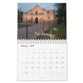 Calendrier du mur de la collection State of Texas (Feb 2027)