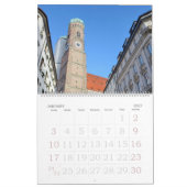 Calendrier du mur de Munich de 12 mois (Jan 2027)
