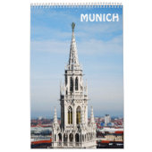 Calendrier du mur de Munich de 12 mois (Protection)