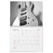 Calendrier du mur de photos de guitare (Feb 2027)