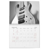 Calendrier du mur de photos de guitare (Feb 2026)