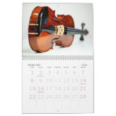 Calendrier du mur de photos de violon (Feb 2026)