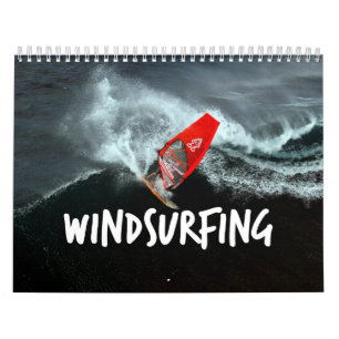 Calendrier du mur de planche à voile