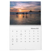 Calendrier du mur de surf (Feb 2027)