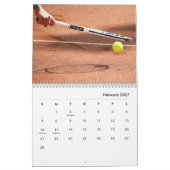 Calendrier du mur de tennis (Feb 2027)