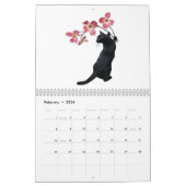 Calendrier du mur des chats noirs (Feb 2026)