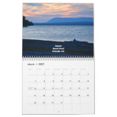 Calendrier du mur des couchers de soleil fabuleux (Mar 2027)
