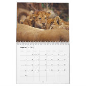 Calendrier du mur des lions (Feb 2027)