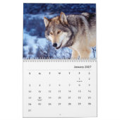 Calendrier du mur des loups (Jan 2027)