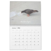 Calendrier du mur des oiseaux sauvages (Jan 2026)