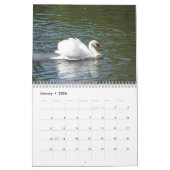 Calendrier du mur photo de la famille Swan (Jan 2026)