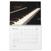 Calendrier du mur photo Piano (Feb 2027)