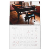 Calendrier du mur photo Piano (Jan 2026)
