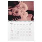 Calendrier du mur photo Piano (Mar 2026)