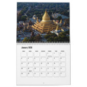 Calendrier du Myanmar (Jan 2026)