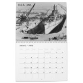 Calendrier du navire de guerre. (Jan 2026)