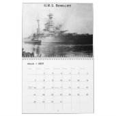 Calendrier du navire de guerre. (Mar 2027)