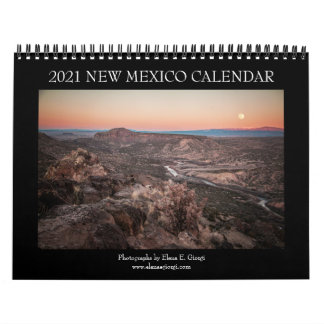 Calendrier du Nouveau-Mexique 2021