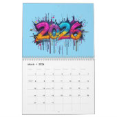 Calendrier du Nouvel An 2026 - Parfait cadeau de v (Mar 2026)