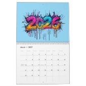 Calendrier du Nouvel An 2026 - Parfait cadeau de v (Mar 2027)