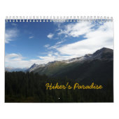 Calendrier du paradis du randonneur (Protection)