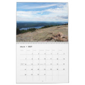 Calendrier du parc national 2009 d'Acadia (Mar 2027)