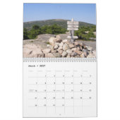 Calendrier du parc national 2014 d'Acadia (Mar 2027)
