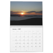 Calendrier du parc national 2014 d'Acadia (Jan 2027)