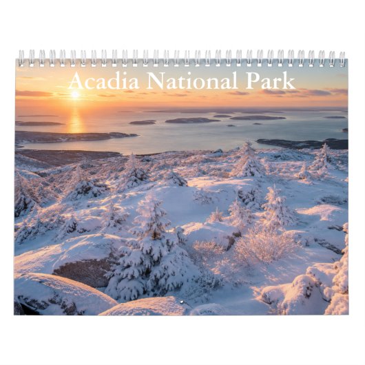 Calendrier du parc national d'Acadia (Protection)