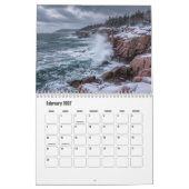 Calendrier du parc national d'Acadia (Feb 2027)