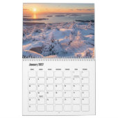 Calendrier du parc national d'Acadia (Jan 2027)