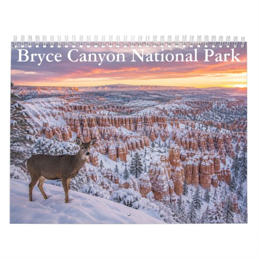 Calendrier du Parc National de Bryce Canyon (Protection)